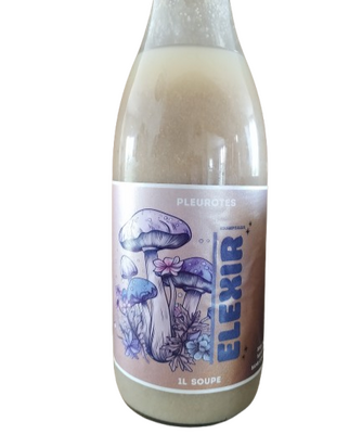 Soupe de champignons pleurotes pomme de terre