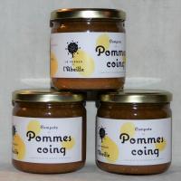 Compote bio de pomme coing
