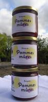 Compote bio de pomme mûre