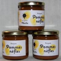 Compote bio pomme nèfle