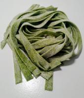 Tagliatelle agli spinaci (aux épinards)
