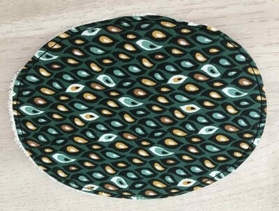 Porte savon 'vert feuilles'