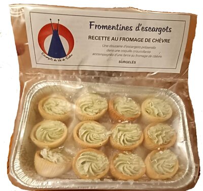 Fromentines au chèvre 1dz (escargots)