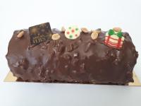 Bûche 6/8 parts façon 'snickers'