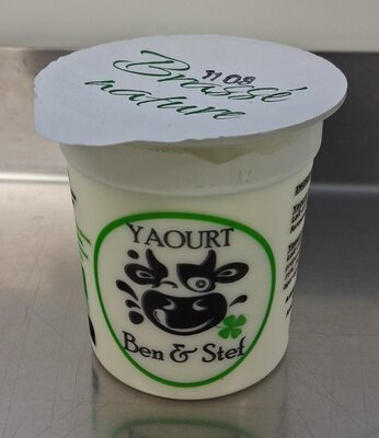 Yaourt nature brassé (lait entier)