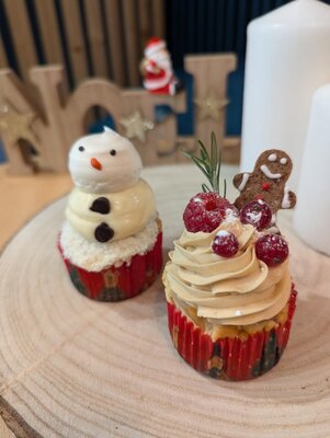 Cupcake de noël