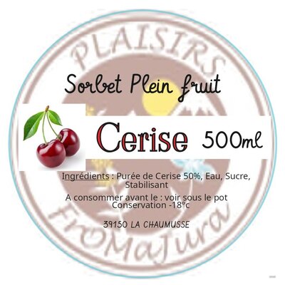 Sorbet cerise