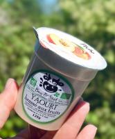 Yaourt brassé peche (lait entier)