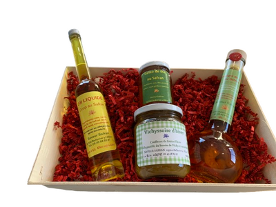 Coffret produits safranés