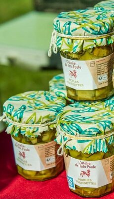 Pickles courgettes