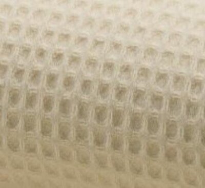 Torchon nid d'abeille beige sable