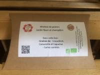 Minibox de graines jardin fleuri et champêtre