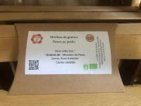 Minibox de graines 'fleurs au jardin