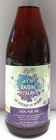 Jus de raisin rouge pétillant