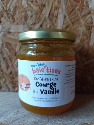 Confiture de courge à la vanille