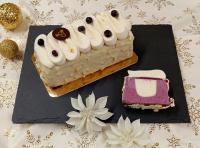 Bûche blueberry 10 parts