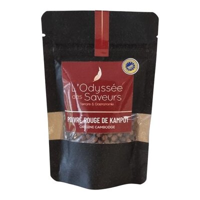 Poivre rouge de kâmpôt igp