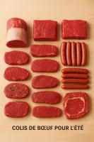 Colis de boeuf race normande durbois (été)