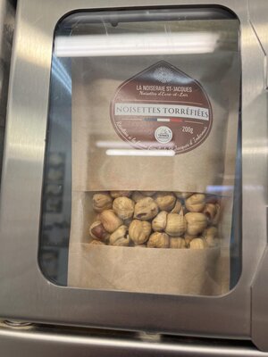 Noisettes torréfiées d'eure et loir 200 gr