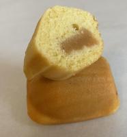 Madeleine à la purée de mangue