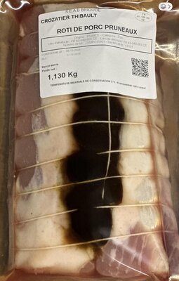 Rôti de porc aux pruneaux