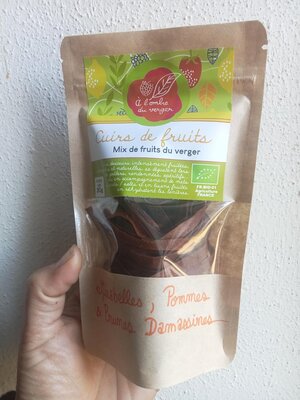 Cuir de fruits mirabelles- prunes damassines