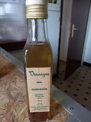 Vinaigre au romarin