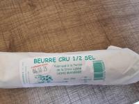 Beurre cru fermier demi-sel (250g)