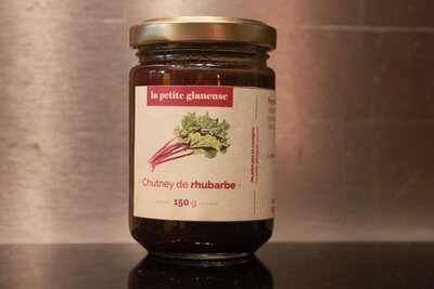 Chutney de rhubarbe