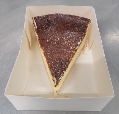 Tarte au fromage blanc part