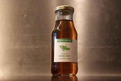 Sirop de basilic anisé