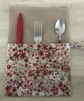 Porte couverts 'fleurs'