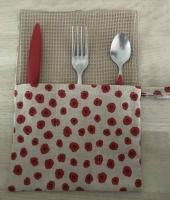 Porte couverts 'coquelicots'