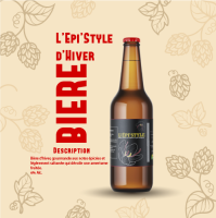 Bière de noël  l'epistyle 75cl