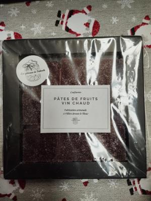 Pâtes de fruits au vin chaud
