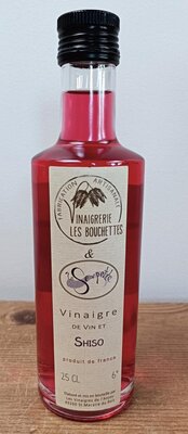Vinaigre de vin et shiso