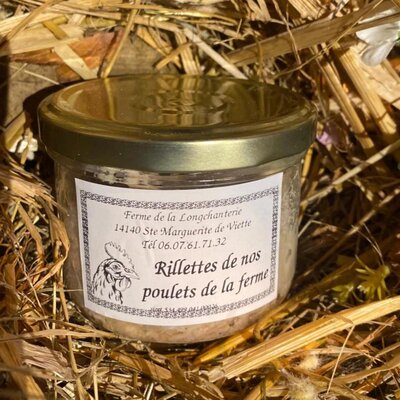 Rillettes de poulet nature