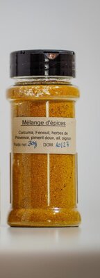 Mélange d'épices curcuma