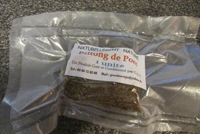 Viande séchée - biltong de porc