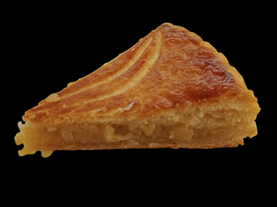 Galette des rois pistache griotte 8 personnes