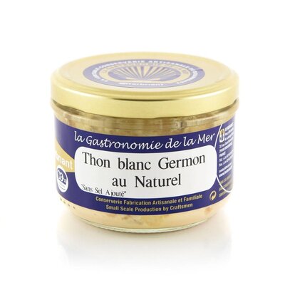 Thon germon au naturel (sans sel ajoute)