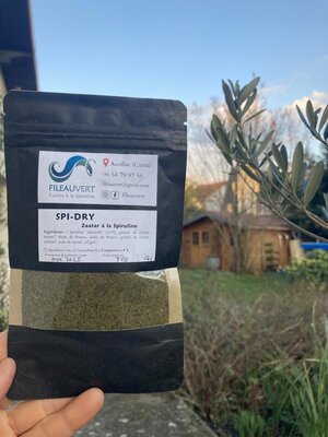 Spi dry zaatar auvergnat à la spiruline