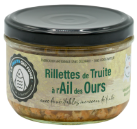 Rillettes de truite à l'ail des ours