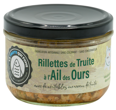 Rillettes de truite à l'ail des ours