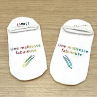 Chaussettes maître, maîtresse, atsem, coach..