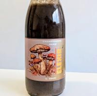 Soupe de champignons de paris bruns