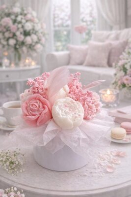 Bouquet de fondants parfumés cerise patchouli
