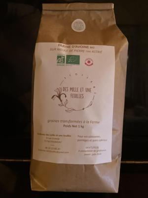 Farine d'avoine bio