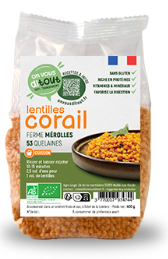 Lentilles corail