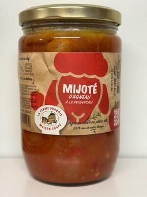 🍛 mijoté d'agneau  fermier à la provençale